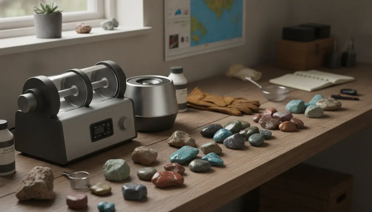 The Polished Pebble Master Buying Guide: Choosing Your First Rock Tumbler visual summary